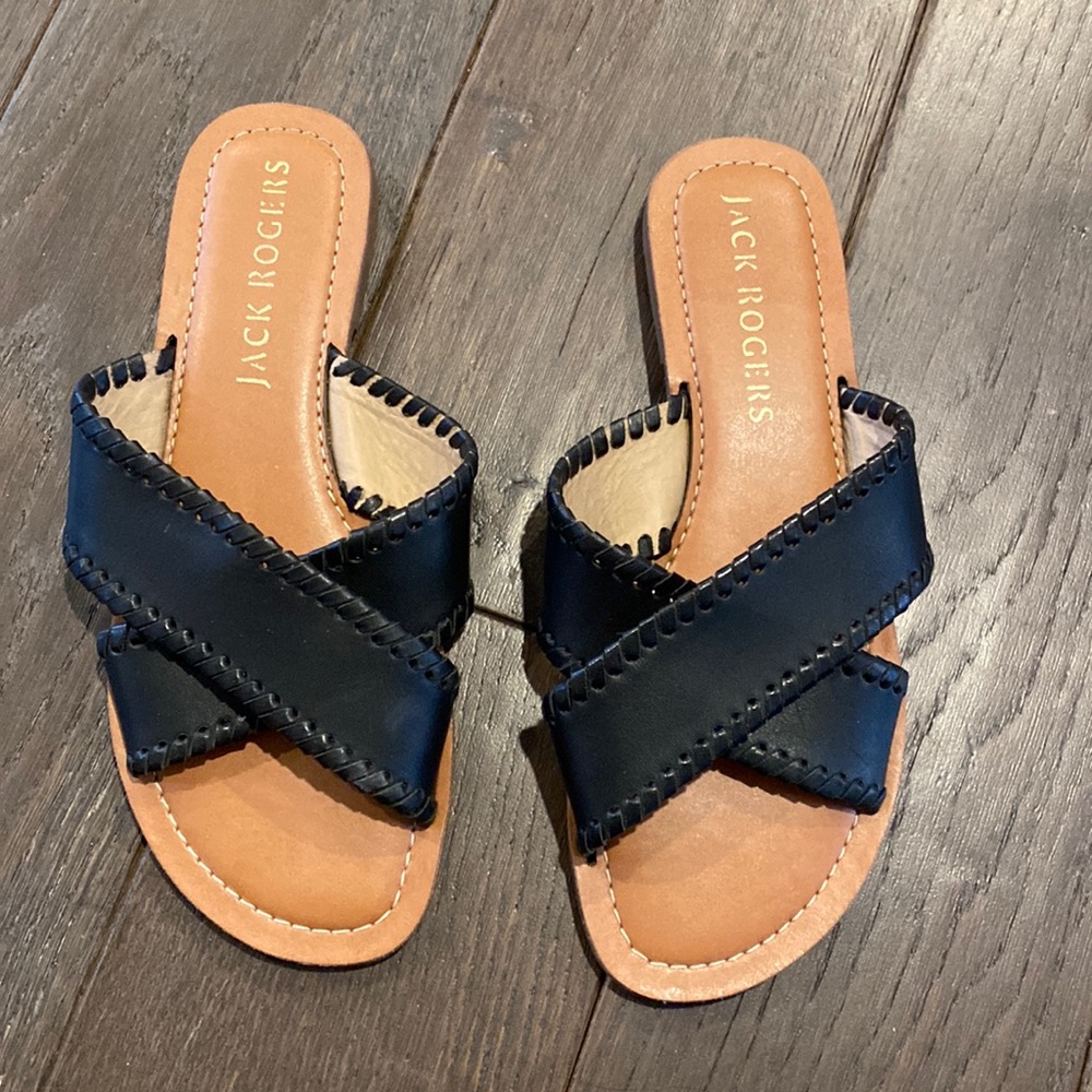 Jack Rogers Black Sandal